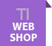 Ikona rješenja za poslovanje putem interneta TI WEBSHOP